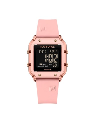 Reloj Naviforce Original Nf6105 Digital Mujer + Estuche