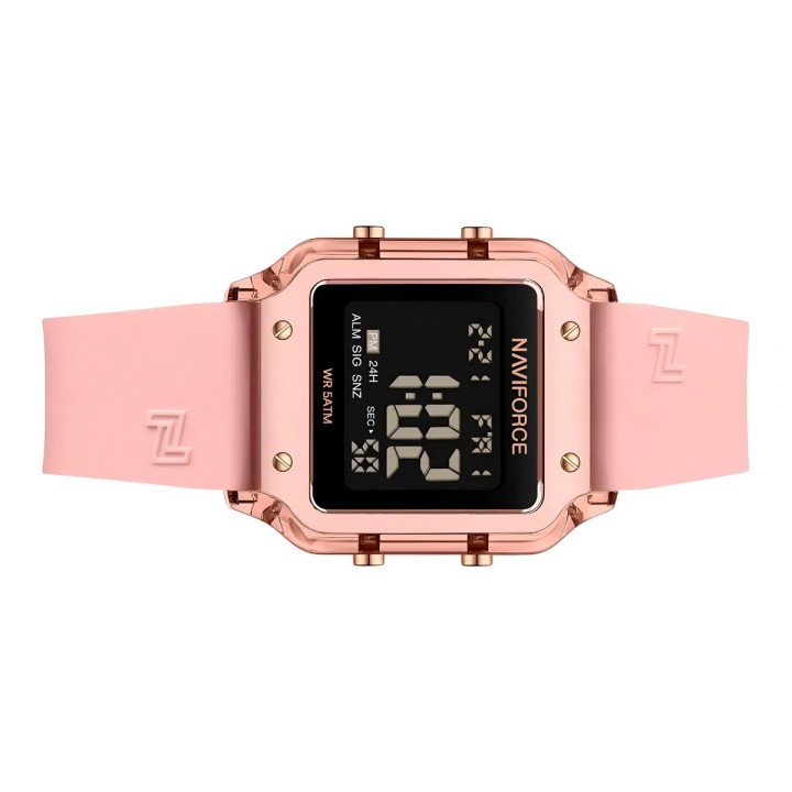 Reloj Naviforce Original Nf6105 Digital Mujer + Estuche