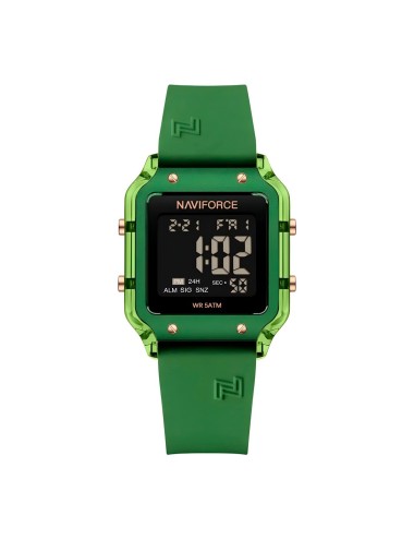 Reloj Naviforce Original Nf6105 Digital Mujer + Estuche