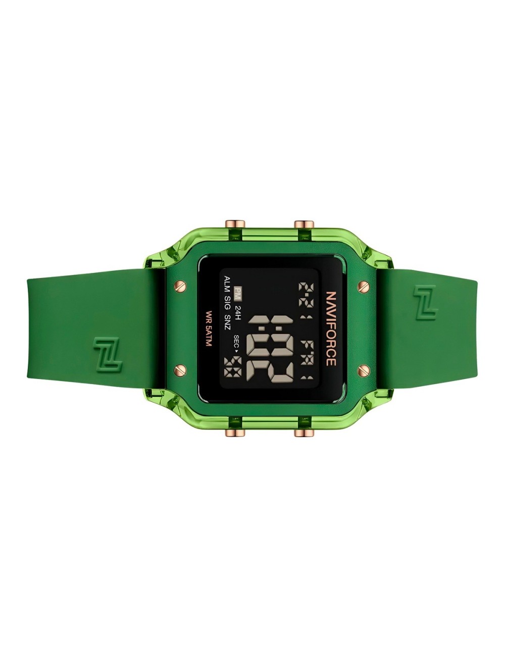Reloj Naviforce Original Nf6105 Digital Mujer + Estuche