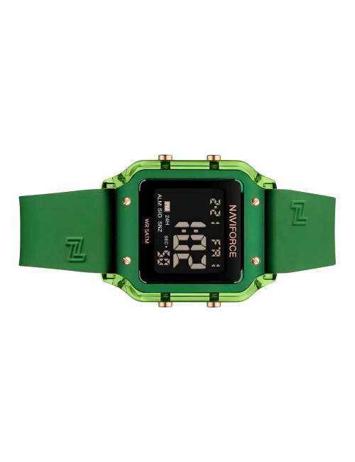Reloj Naviforce Original Nf6105 Digital Mujer + Estuche