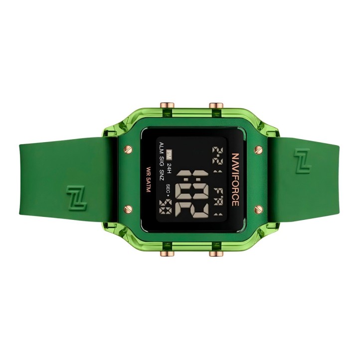 Reloj Naviforce Original Nf6105 Digital Mujer + Estuche