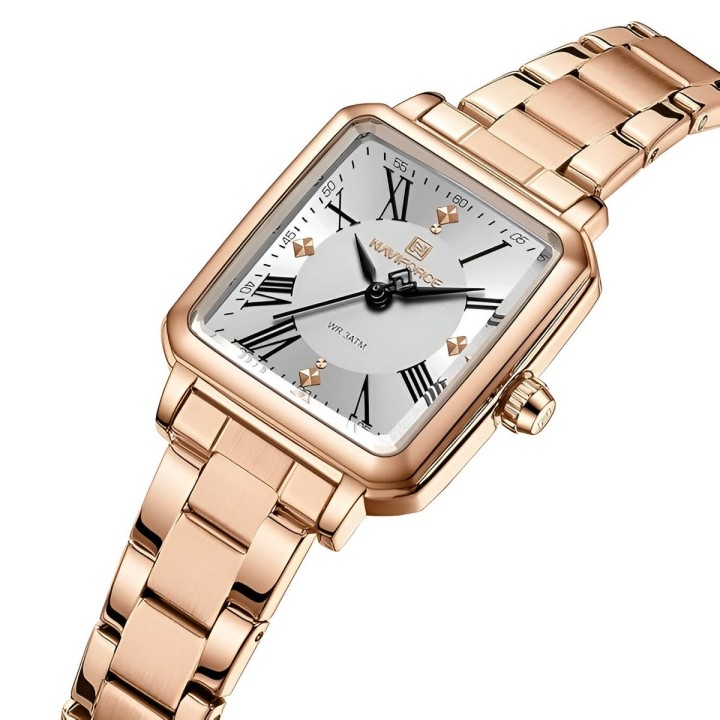 Reloj Naviforce Original Nf5065 Analogo Mujer + Estuche