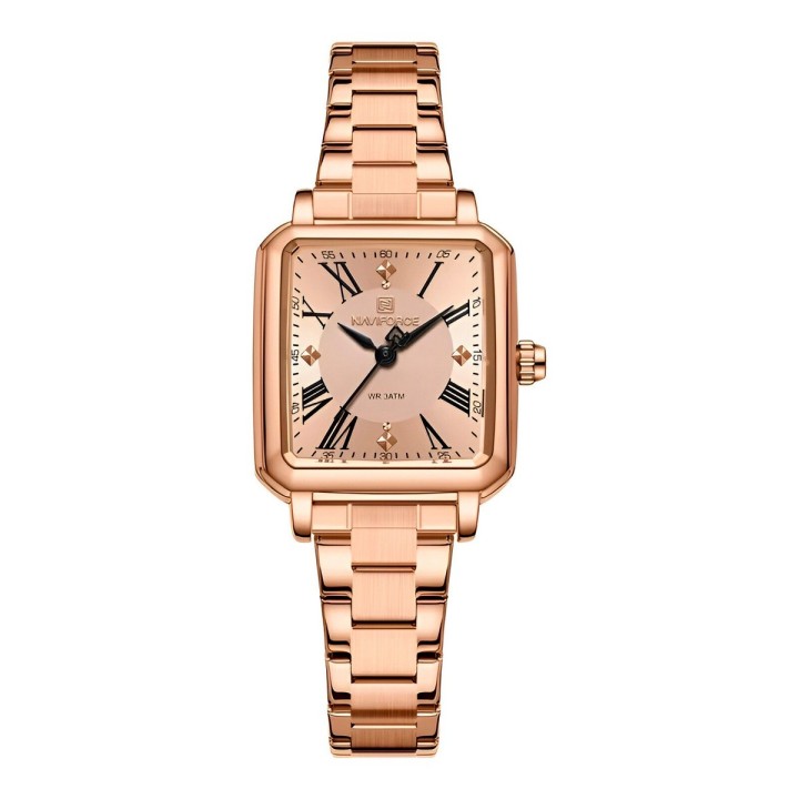 Reloj Naviforce Original Nf5065 Analogo Mujer + Estuche
