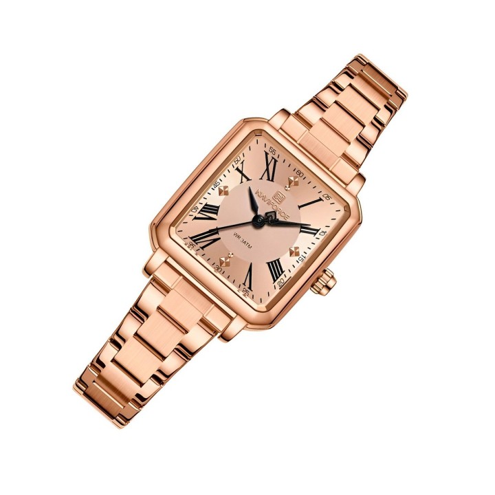 Reloj Naviforce Original Nf5065 Analogo Mujer + Estuche