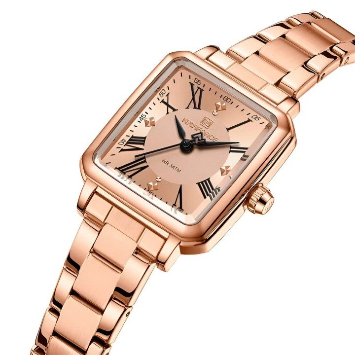 Reloj Naviforce Original Nf5065 Analogo Mujer + Estuche