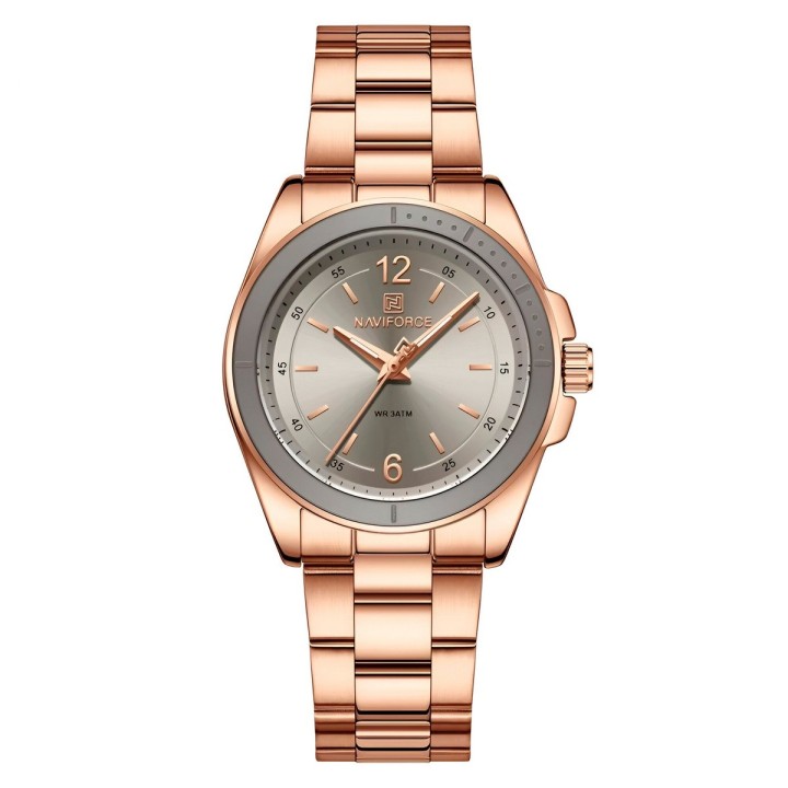 Reloj Naviforce Original Nf5062 Analogo Mujer + Estuche