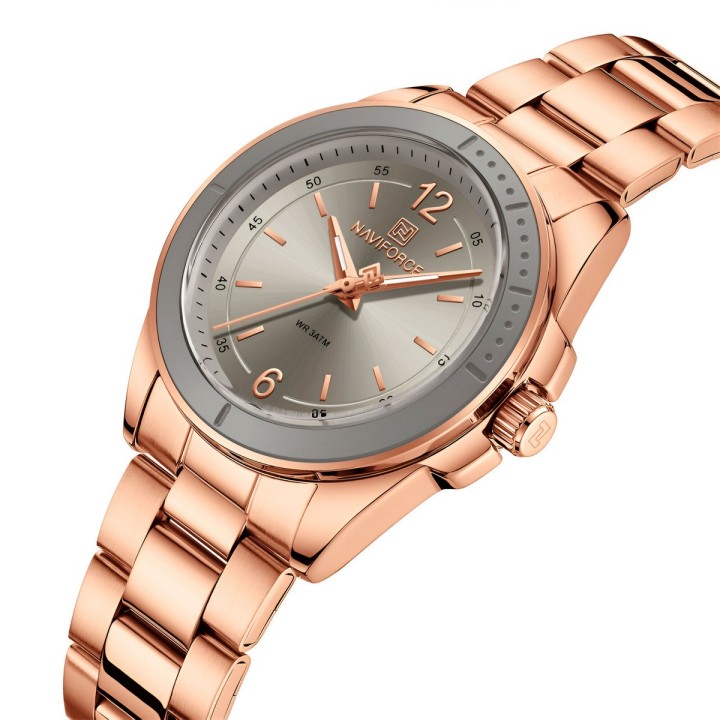 Reloj Naviforce Original Nf5062 Analogo Mujer + Estuche