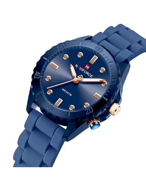 Reloj Naviforce Original Nf7115 Analogo Mujer + Estuche
