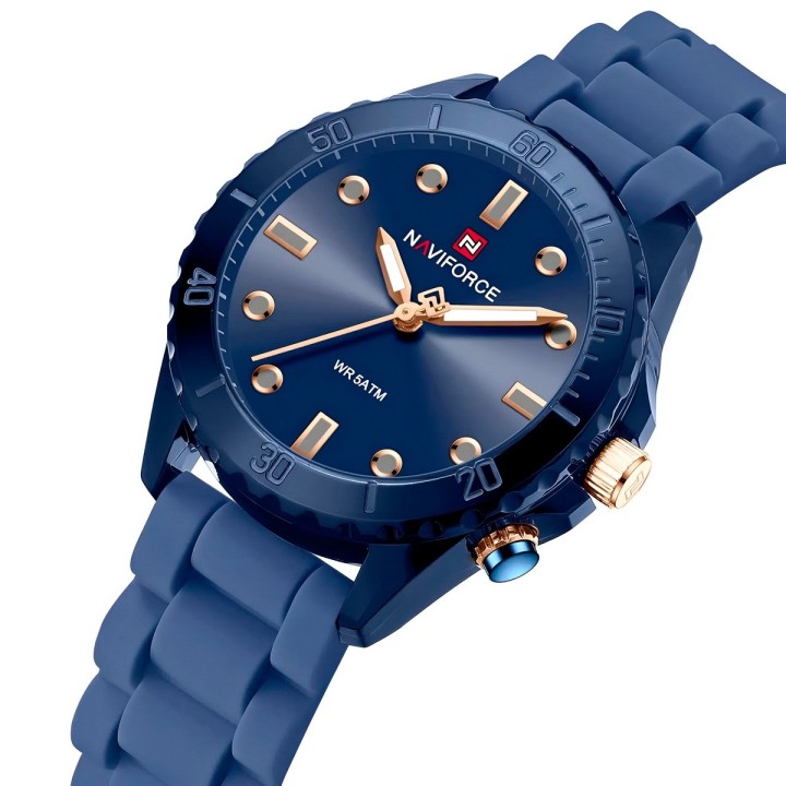 Reloj Naviforce Original Nf7115 Analogo Mujer + Estuche