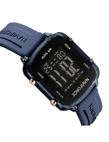 Reloj Naviforce Original Nf7120 Digital Mujer + Estuche