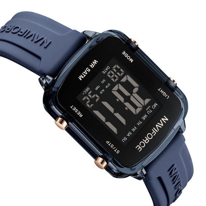 Reloj Naviforce Original Nf7120 Digital Mujer + Estuche