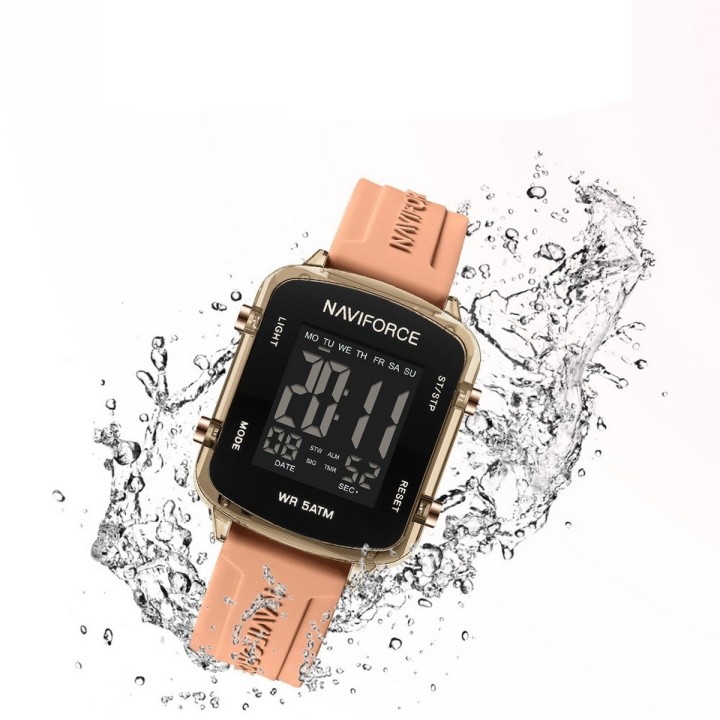 Reloj Naviforce Original Nf7120 Digital Mujer + Estuche