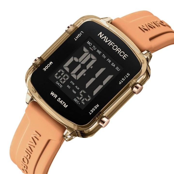 Reloj Naviforce Original Nf7120 Digital Mujer + Estuche