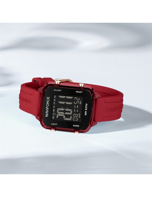 Reloj Naviforce Original Nf7120 Digital Mujer + Estuche