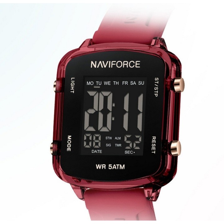 Reloj Naviforce Original Nf7120 Digital Mujer + Estuche