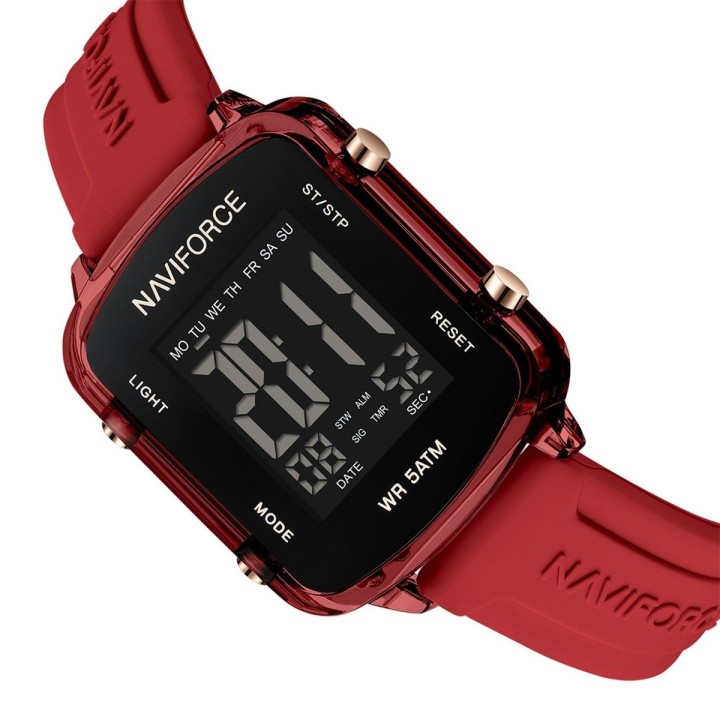 Reloj Naviforce Original Nf7120 Digital Mujer + Estuche