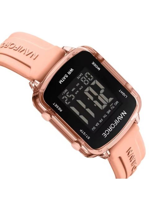 Reloj Naviforce Original Nf7120 Digital Mujer + Estuche