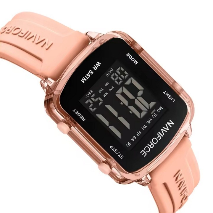Reloj Naviforce Original Nf7120 Digital Mujer + Estuche