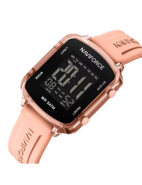 Reloj Naviforce Original Nf7120 Digital Mujer + Estuche