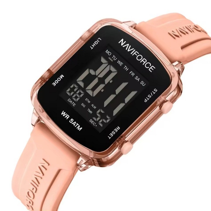 Reloj Naviforce Original Nf7120 Digital Mujer + Estuche