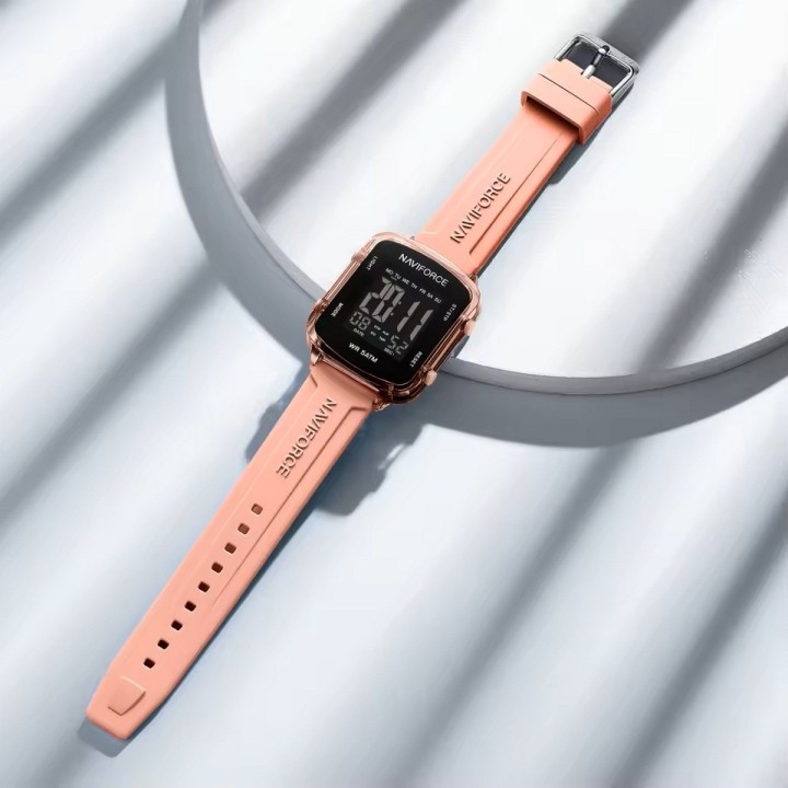 Reloj Naviforce Original Nf7120 Digital Mujer + Estuche