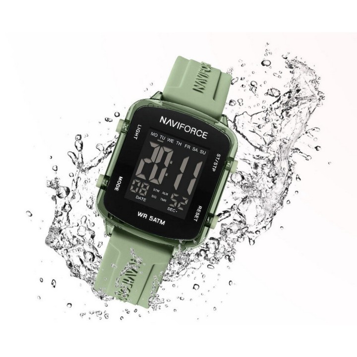 Reloj Naviforce Original Nf7120 Digital Mujer + Estuche