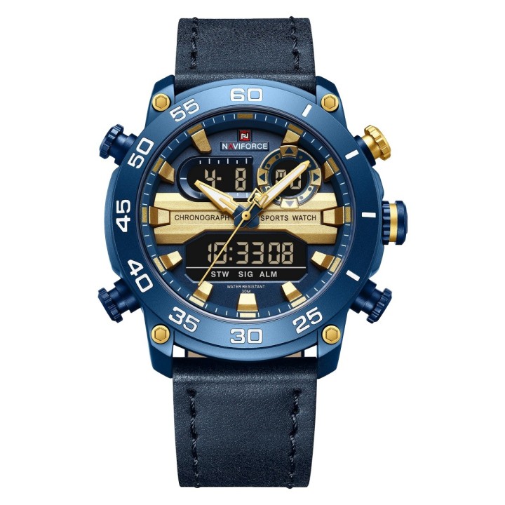 Reloj Naviforce Original Nf9235 Analogo Hombre + Estuche