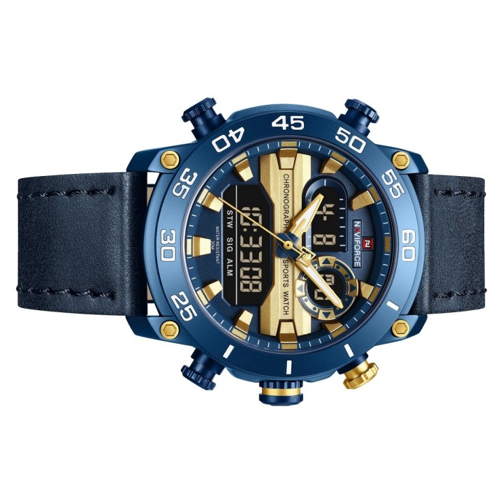 Reloj Naviforce Original Nf9235 Analogo Hombre + Estuche