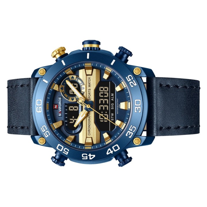 Reloj Naviforce Original Nf9235 Analogo Hombre + Estuche