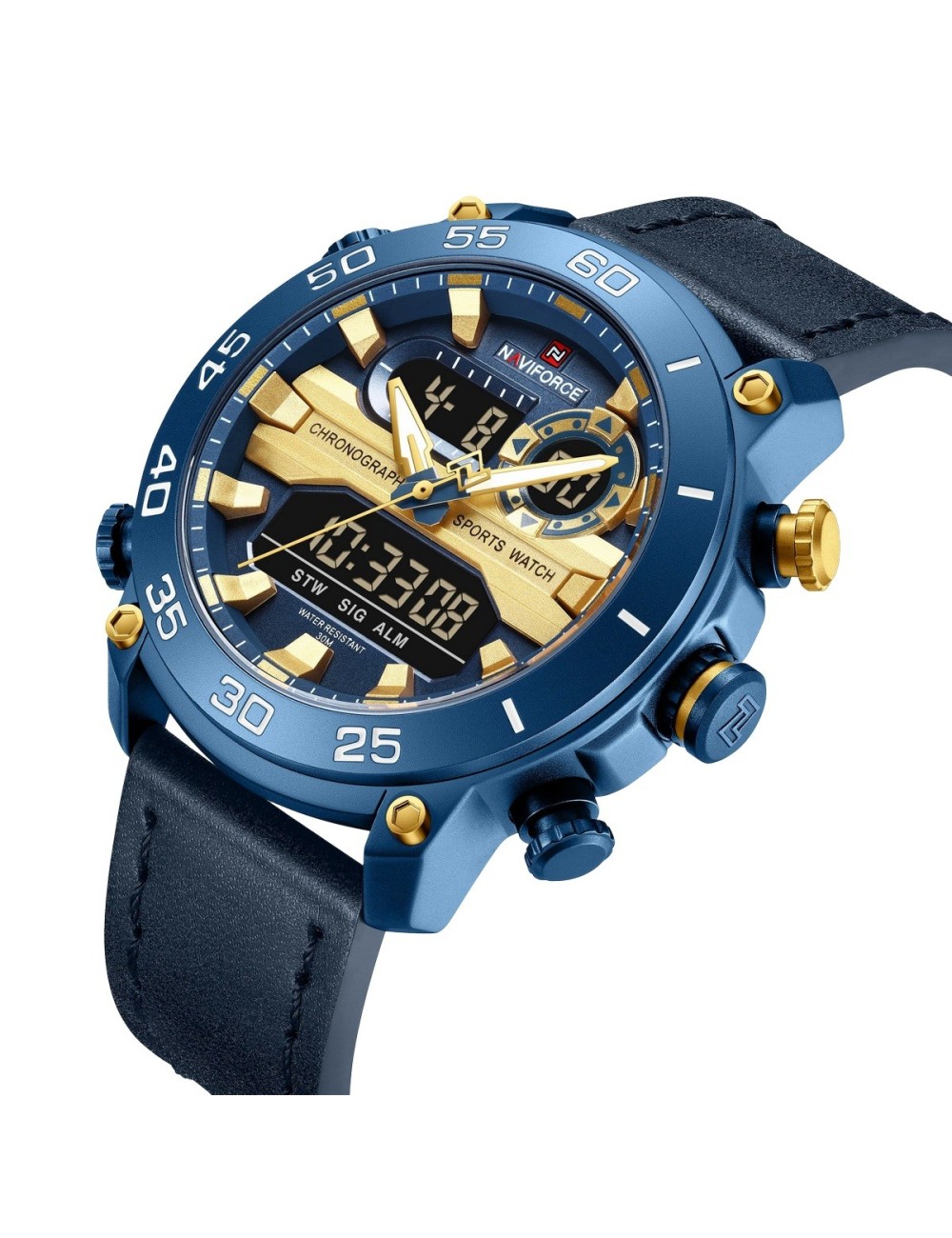 Reloj Naviforce Original Nf9235 Analogo Hombre + Estuche
