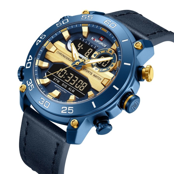 Reloj Naviforce Original Nf9235 Analogo Hombre + Estuche