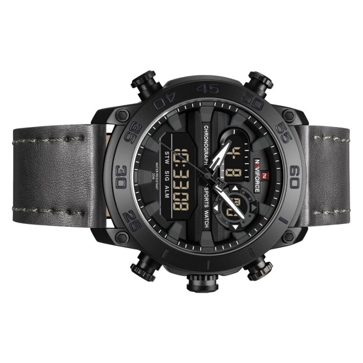 Reloj Naviforce Original Nf9235 Analogo Hombre + Estuche