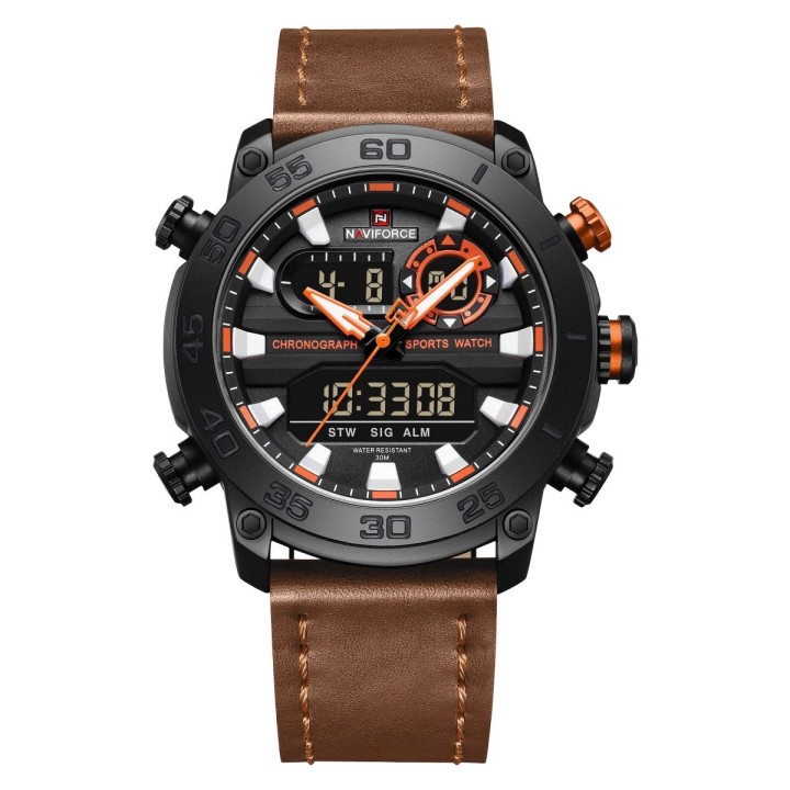 Reloj Naviforce Original Nf9235 Analogo Hombre + Estuche
