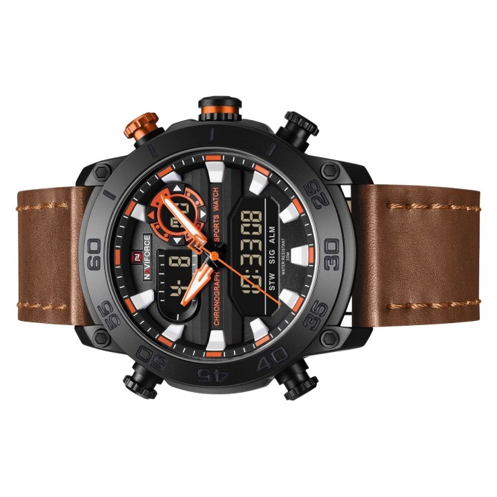 Reloj Naviforce Original Nf9235 Analogo Hombre + Estuche