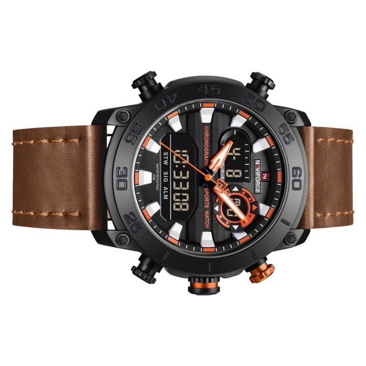 Reloj Naviforce Original Nf9235 Analogo Hombre + Estuche