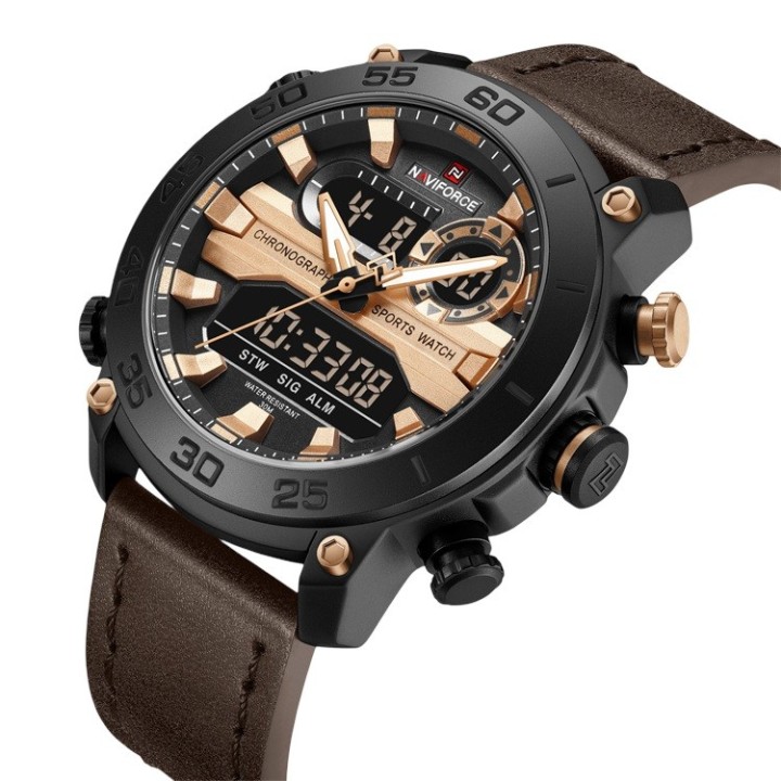 Reloj Naviforce Original Nf9235 Analogo Hombre + Estuche