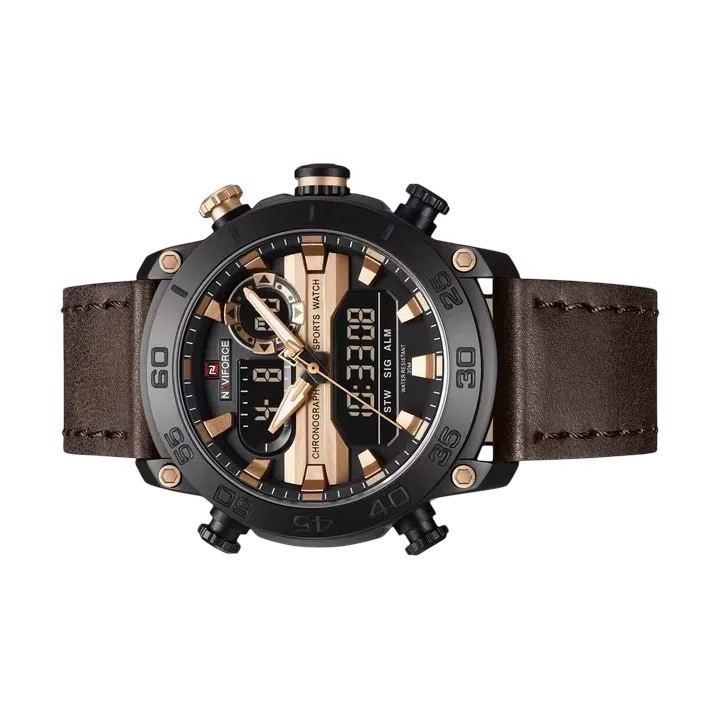 Reloj Naviforce Original Nf9235 Analogo Hombre + Estuche