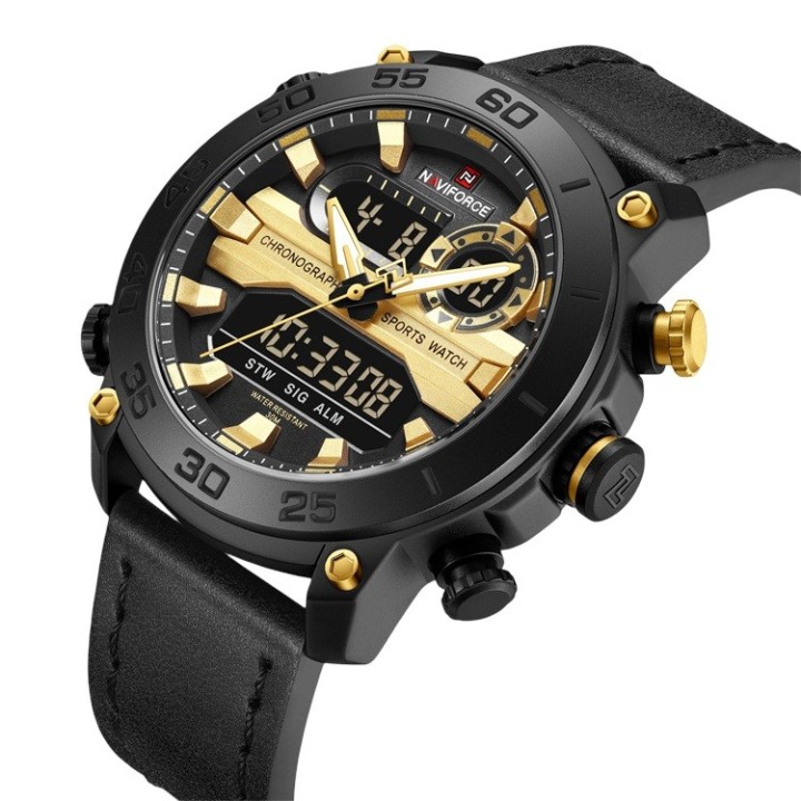 Reloj Naviforce Original Nf9235 Analogo Hombre + Estuche