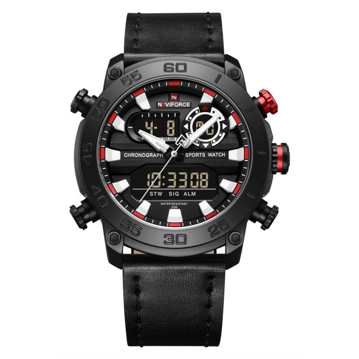 Reloj Naviforce Original Nf9235 Analogo Hombre + Estuche