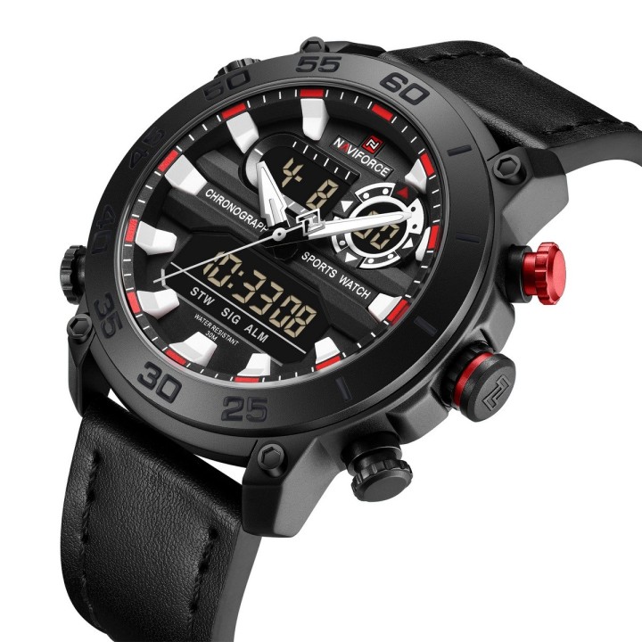 Reloj Naviforce Original Nf9235 Analogo Hombre + Estuche