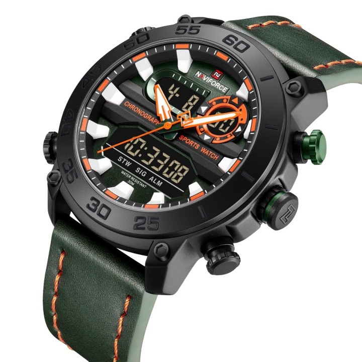 Reloj Naviforce Original Nf9235 Analogo Hombre + Estuche
