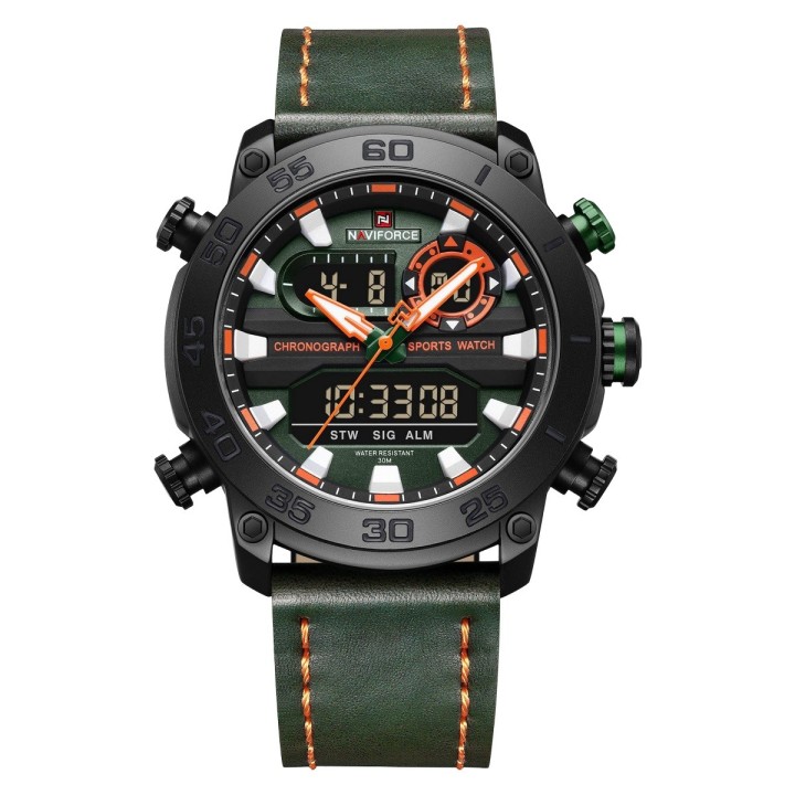 Reloj Naviforce Original Nf9235 Analogo Hombre + Estuche