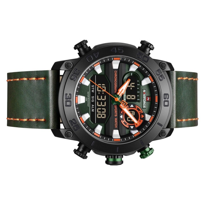 Reloj Naviforce Original Nf9235 Analogo Hombre + Estuche