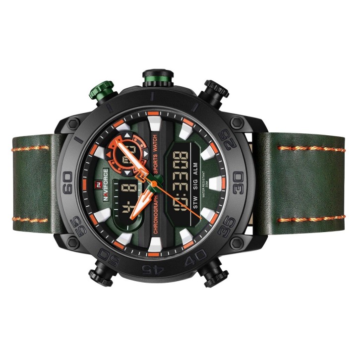 Reloj Naviforce Original Nf9235 Analogo Hombre + Estuche