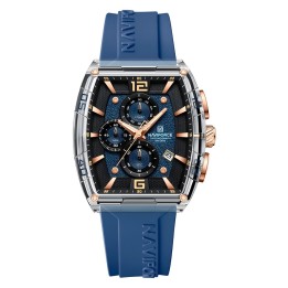 Reloj Naviforce Original Nf6101 Analogo Hombre + Estuche
