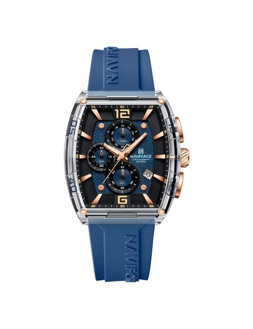 Reloj Naviforce Original Nf6101 Analogo Hombre + Estuche