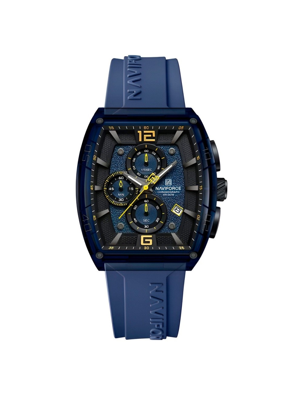 Reloj Naviforce Original Nf6101 Analogo Hombre + Estuche