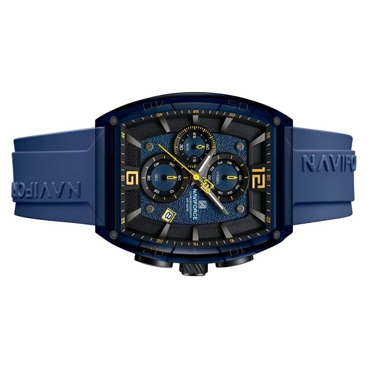 Reloj Naviforce Original Nf6101 Analogo Hombre + Estuche