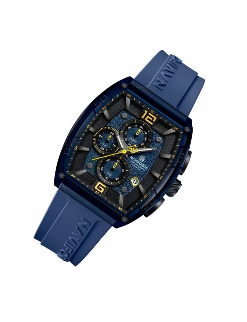 Reloj Naviforce Original Nf6101 Analogo Hombre + Estuche